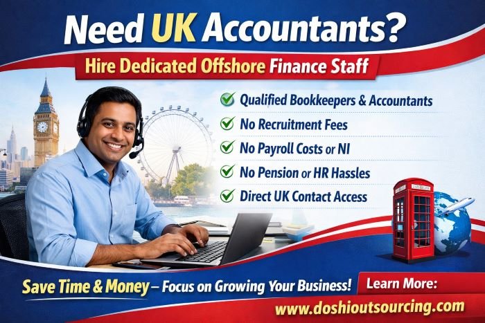 Need UK Accountants? Hire Dedicated Offshore Finance Staff